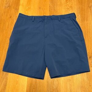Vineyard Vines On The Go Classic Navy Flat-Front Shorts Size 42 Golf Spring